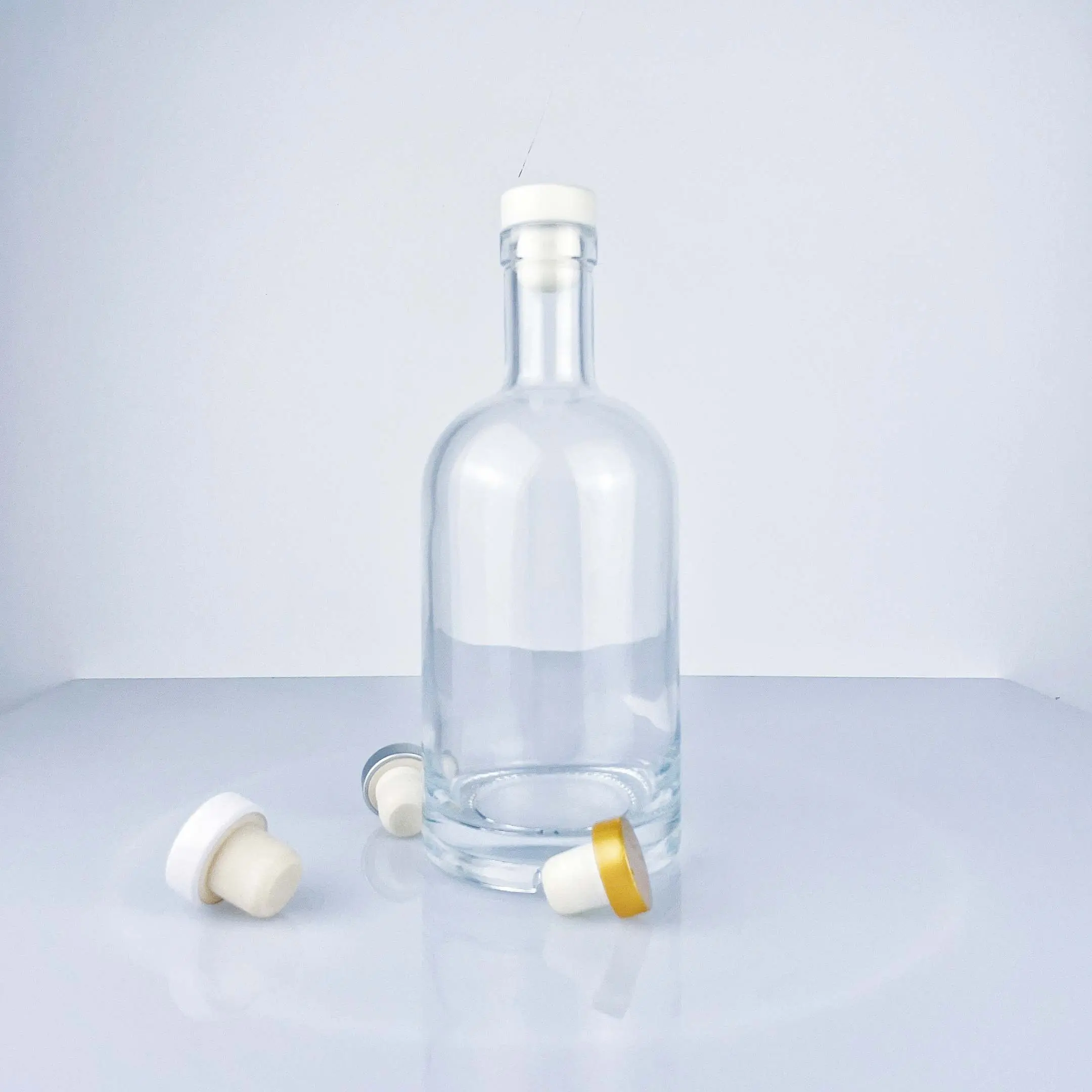 750ml botella de vidrio